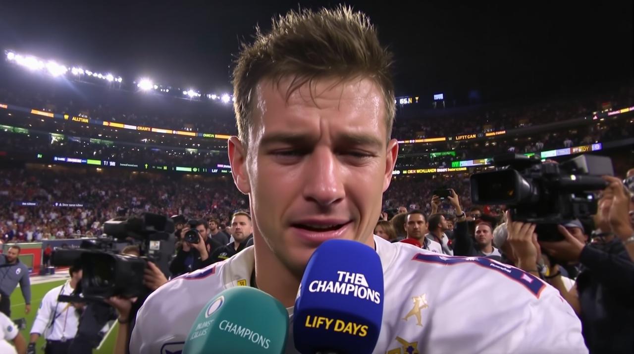 顶级运动员赛后采访情绪失控痛哭，背后原因令人心疼